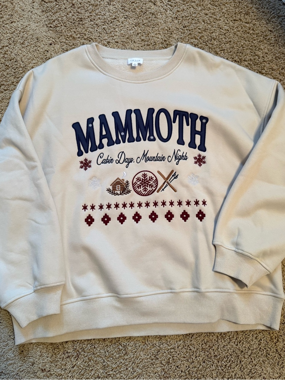 Mammoth cozy crew neck